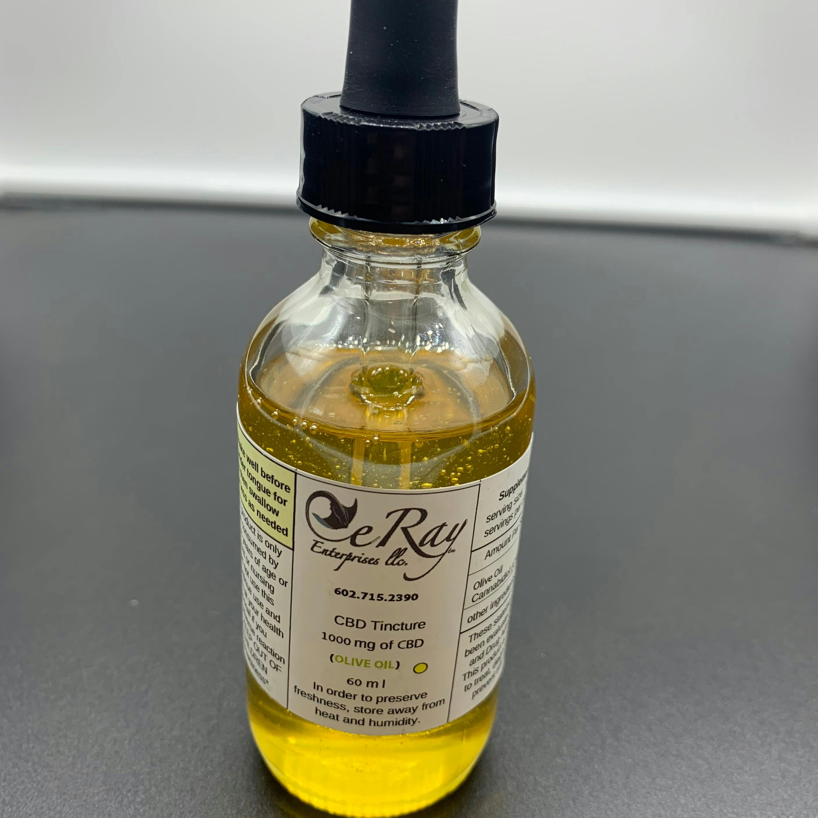 1000 MG Olive Oil CBD Oil Tincture